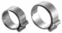 Stainless steel - INOX 304 single ear o clips