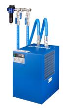 Refrigeration dryers with By-pass hose, flexible hose and micron filter