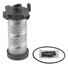 Replacement cartridge for MFC activated carbon filtration
