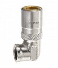 Female thread coupler 90°