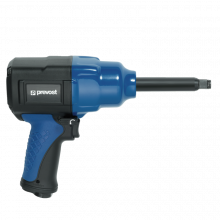 Composite air impact wrench with extended anvil - Reinforced Twin hammer
