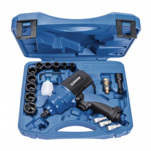 Composite air impact wrench - Twin hammer - Reinforced twin hammer - In case