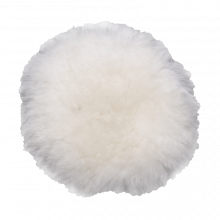 3" white felt pad for 75 mm polisher