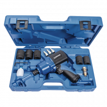 Composite air impact wrench - Twin hammer - Reinforced twin hammer - In case