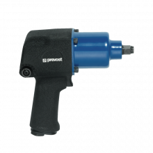 Aluminium impact wrench for intensive use - Twin hammer