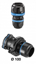 PPS1 MR - Aluminium pipe reducing fitting